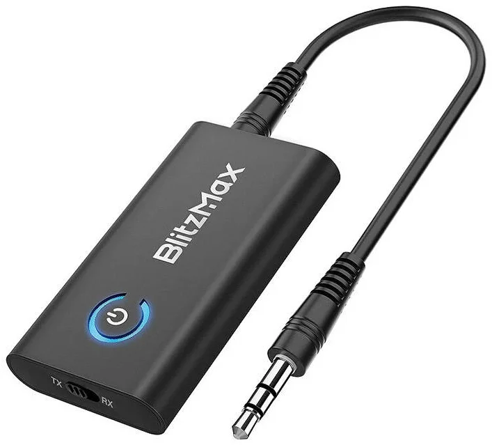 Levně Bluetooth 5.2 Transmitter / Receiver BlitzMax BT05, aptX (5905316145214)