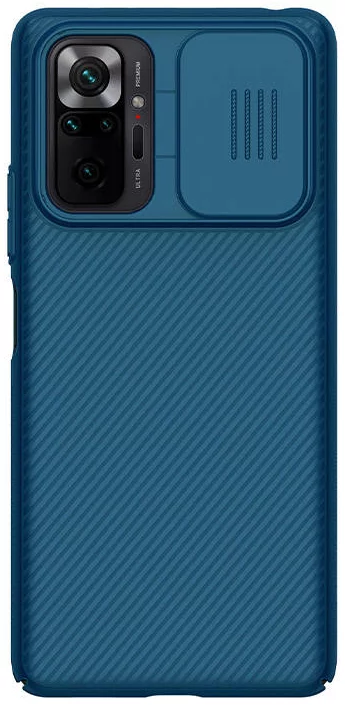 Levně Kryt Nillkin CamShield Case for Xiaomi Redmi Note 10 Pro/10 Pro Max, blue (6902048216181)