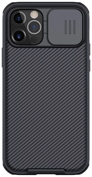 Huse Nillkin CamShield Pro case for iPhone 12/ iPhone12 Pro, black (6902048202351)