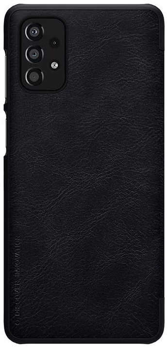 Levně Pouzdro Nillkin Qin Leather Case for Samsung Galaxy A33 5G, Black (6902048237254)