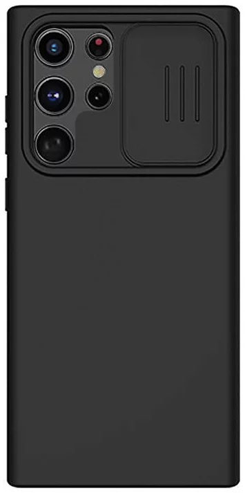Levně Kryt Nillkin CamShield Silky Case for Samsung Galaxy S23 Ultra, Black (6902048258389)