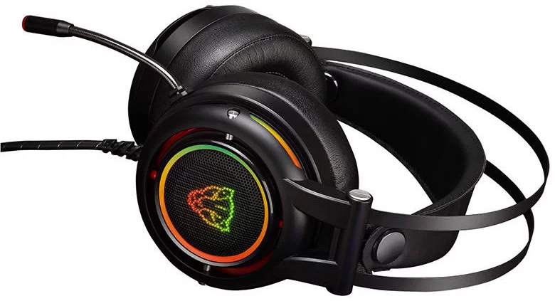 Levně Sluchátka Gaming Headphones Motospeed H18 PRO USB RGB (6953460501867)