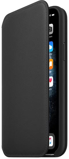 Cover iPhone 11 Pro Leather Folio - Black (MX062ZM/A)