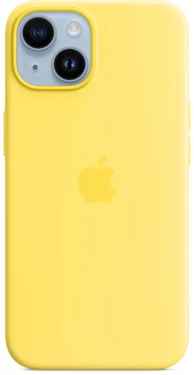 Levně Kryt iPhone 14 Plus Silicone Case with MagSafe - C.Yellow (MQUC3ZM/A)