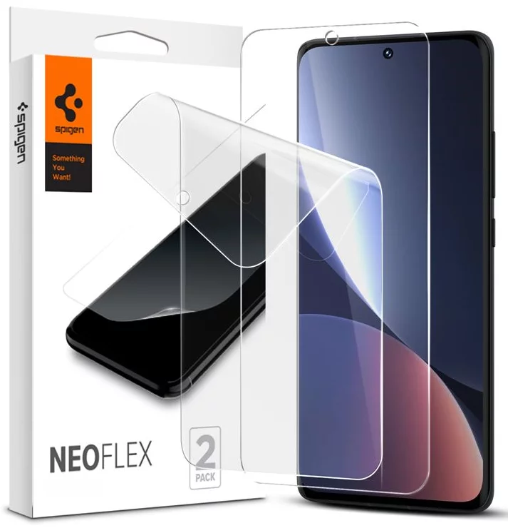 Levně Ochranná fólia Spigen Film Neo Flex 2 Pack - Xiaomi 12/Xiaomi 12X (AFL04368)