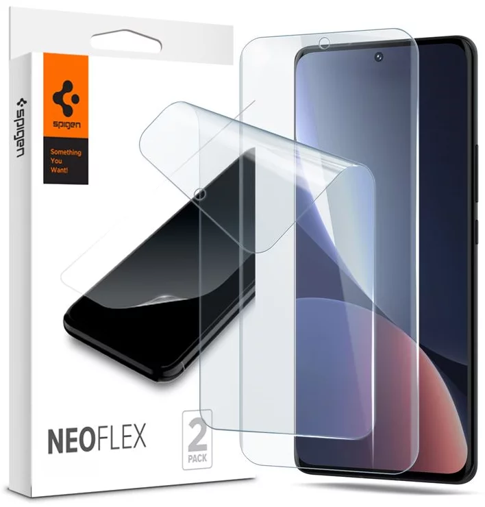 Levně Ochranná fólia Spigen Film Neo Flex 2 Pack - Xiaomi 12 Pro (AFL04364)