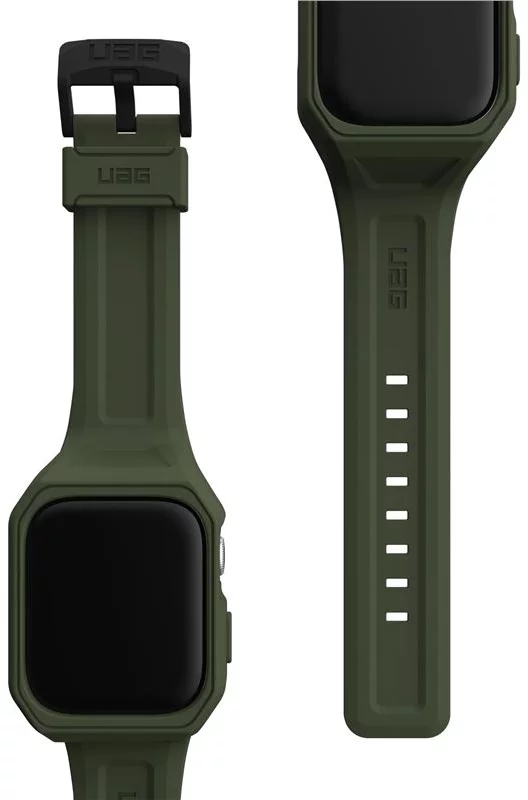 Remienok UAG Scout+ Strap & Case, olive - Apple Watch 8/7 45mm (194153117272)