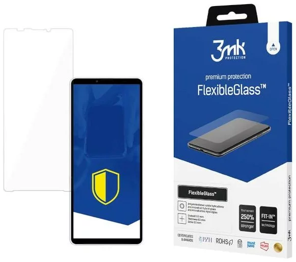 Ochranné sklo 3MK FlexibleGlass Sony Xperia 10 V Hybrid Glass (5903108520553)