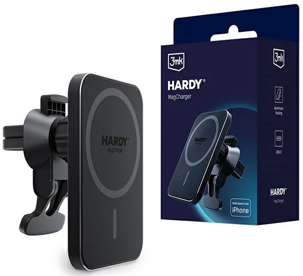 E-shop Držiak 3MK Hardy MagCharger 15W Wireless MagSafe Car Charger (5903108497398)