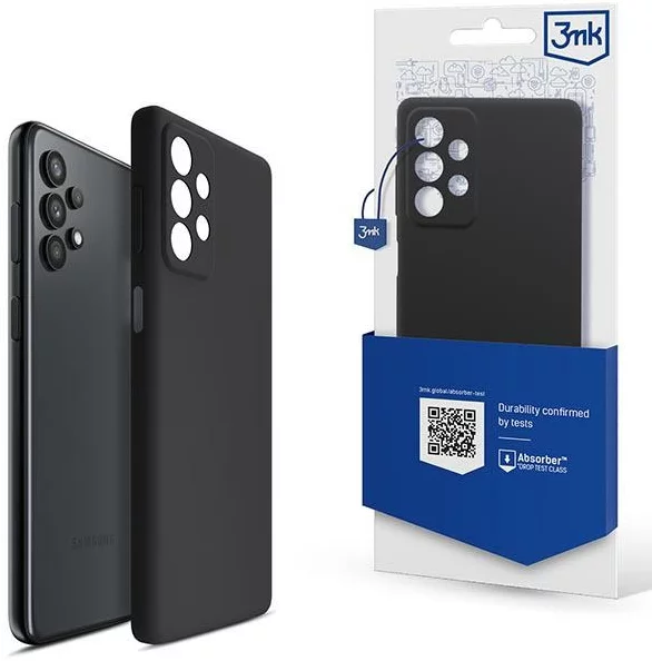 E-shop Kryt 3MK Silicone Case Samsung Galaxy A13 4G black (5903108499255)