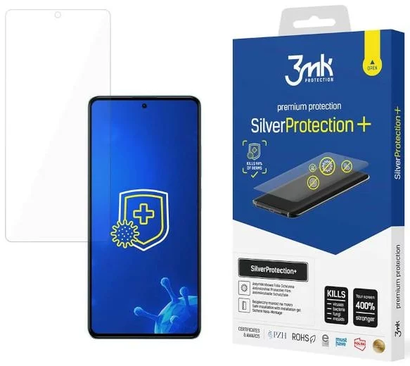 Levně Ochranná fólia 3MK Silver Protect+ Redmi Note 12 Pro/Pro+ Wet-mounted antimicrobial film (5903108520508)