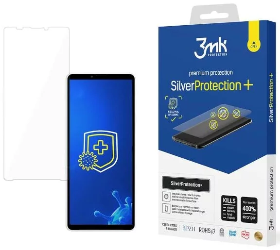 Ochranná fólia 3MK Silver Protect+ Sony Xperia 10 V Wet-mounted antimicrobial film (5903108520591)