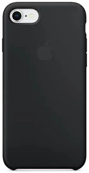 Levně Kryt Apple iPhone 7/8/SE 2020 /SE 2022 black Silicone Case (MQGK2ZM/A)