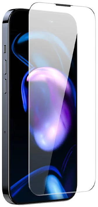 BASEUS Schott Series for iPhone 15 Pro Max Screen Protector Full Cover  Schott Glass Clear Film with Dust Filter