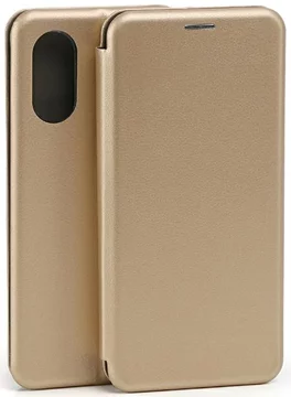 Beline магнитен калъф тип книга Oppo A17 златен (5905359816355)  