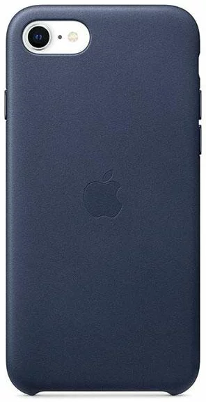 Levně Kryt Apple MXYN2ZE/A iPhone 7/8/SE 2020/ 2022 midnight blue Leather Case (MXYN2ZE/A)