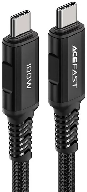 Levně Kabel Cable USB-C to USB-C Acefast C4-03, 100W, 2m (black)