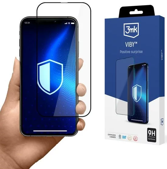 Levně Ochranné sklo 3MK ScreenVibe iPhone 14 Pro 6.1" Tempered Glass with Applicator 5pcs