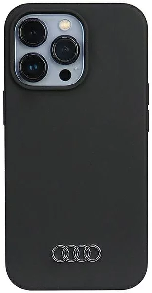 Levně Kryt Audi Silicone Case iPhone 13 Pro 6.1" black hardcase AU-LSRIP13P-Q3/D1-BK (AU-LSRIP13P-Q3/D1-BK)