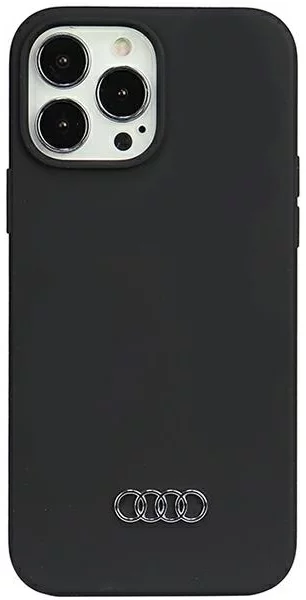 Levně Kryt Audi Silicone Case iPhone 13 Pro Max 6.7" black hardcase AU-LSRIP13PM-Q3/D1-BK (AU-LSRIP13PM-Q3/D1-BK)