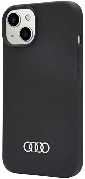 Case Audi Silicone Case iPhone 14 6.1 black hardcase AU-LSRIP14-Q3/D1-BK  (AU-LSRIP14-Q3/D1-BK)
