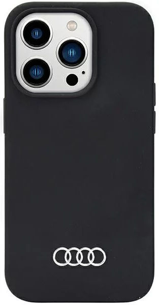 Levně Kryt Audi Silicone Case iPhone 14 Pro Max 6.7" black hardcase AU-LSRIP14PM-Q3/D1-BK (AU-LSRIP14PM-Q3/D1-BK)