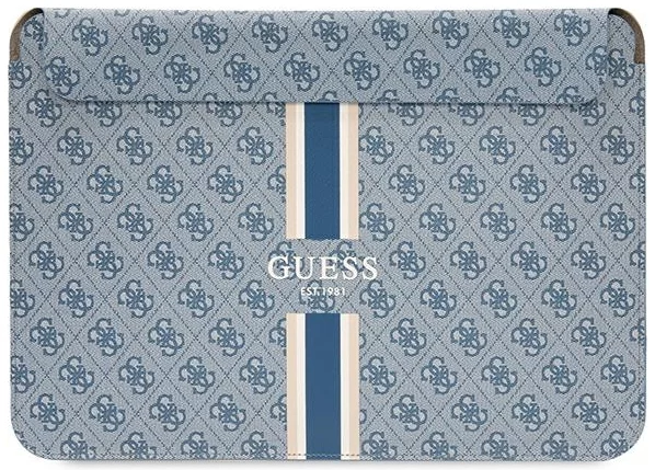 Levně Guess Sleeve GUCS14P4RPSB 14" blue 4G Printed Stripes (GUCS14P4RPSB)