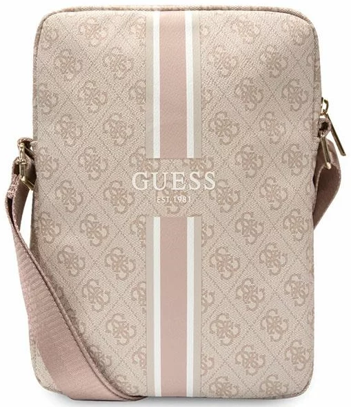 Levně Guess Bag GUTB10P4RPSP 10" pink 4G Stripes Tablet Bag (GUTB10P4RPSP)