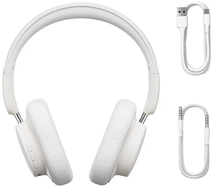 Headphones Wireless Headphones Baseus Bowie D03 (White)