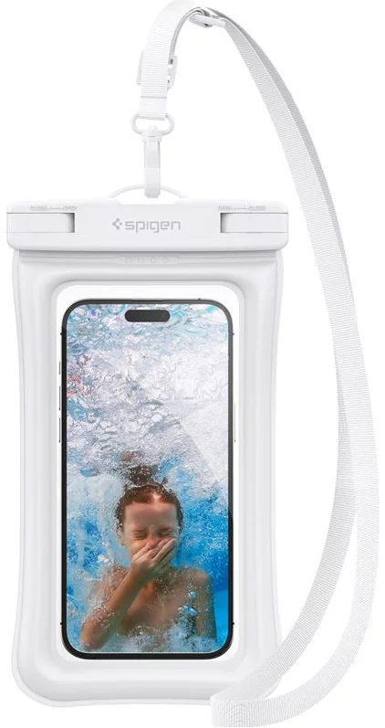 Levně Pouzdro Spigen Aqua Shield WaterProof Floating Case A610 1 Pack, white (ACS06010)