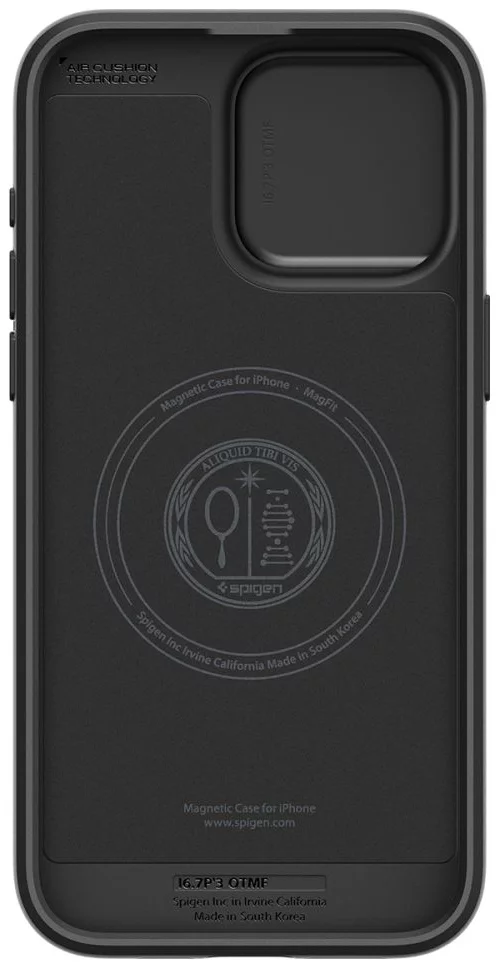 Buy the Spigen iPhone 15 Pro Max (6.7) Optik MagFit Phone Case - Black,  ( ACS06599 ) online 