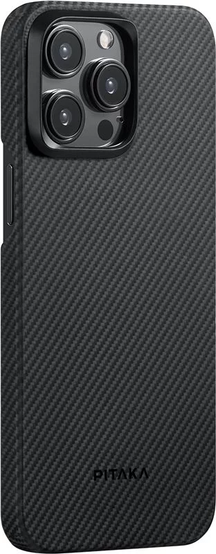 PITAKA MagEZ Case 4 For IPhone 15 Pro / 15 Pro Max -1500D Black