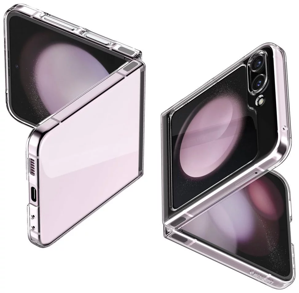 E-shop Kryt Spigen Air Skin, crystal clear - Samsung Galaxy Z Flip 5 (ACS06230)