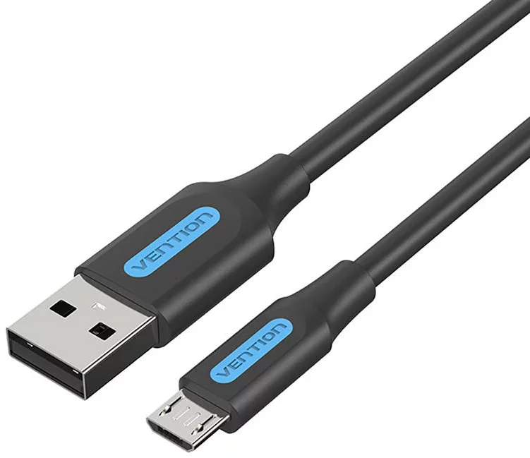 Kábel Charging Cable USB 2.0 to Micro USB Vention COLBF 1m (black)