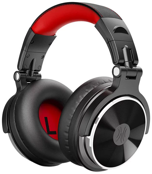 Levně Sluchátka Headphones OneOdio Pro10 red