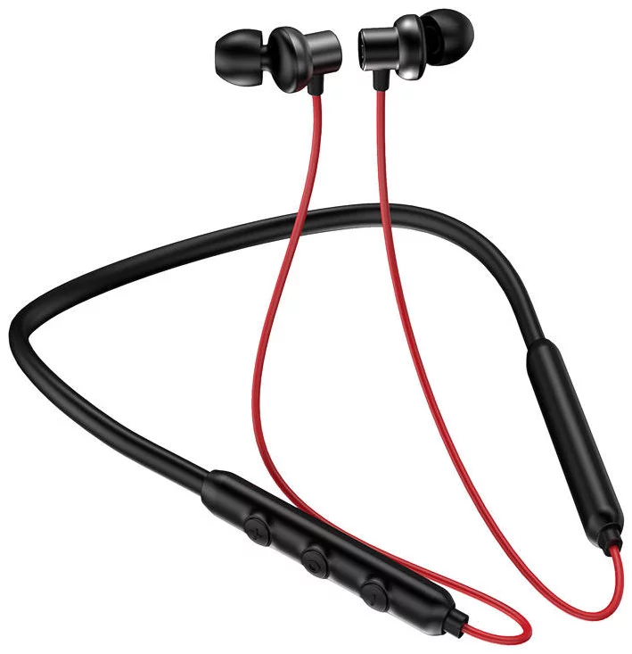 Levně Sluchátka Neckband Earphones 1MORE Omthing airfree lace (red)