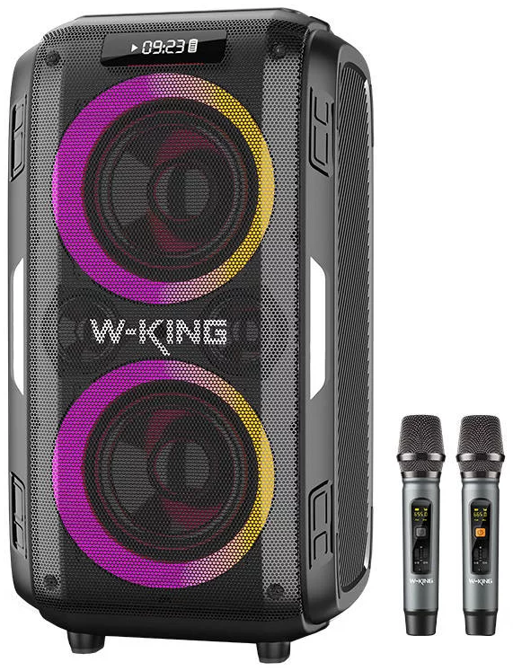 E-shop Reproduktor Wireless Bluetooth Speaker W-KING T9 Pro 120W (black)