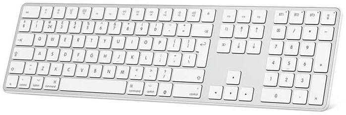 Levně Klávesnice Wireless keyboard Omoton KB515 BT (white)
