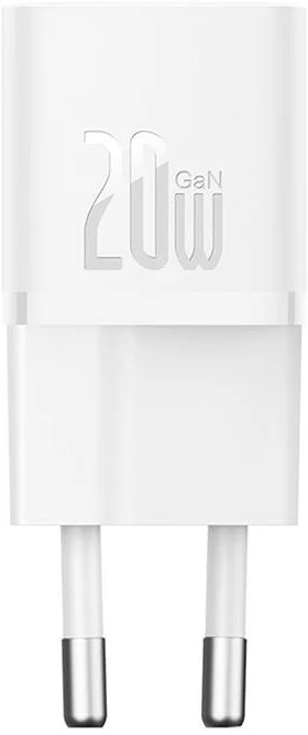 E-shop Nabíjačka Mini wall charger Baseus GaN5 20W (white)