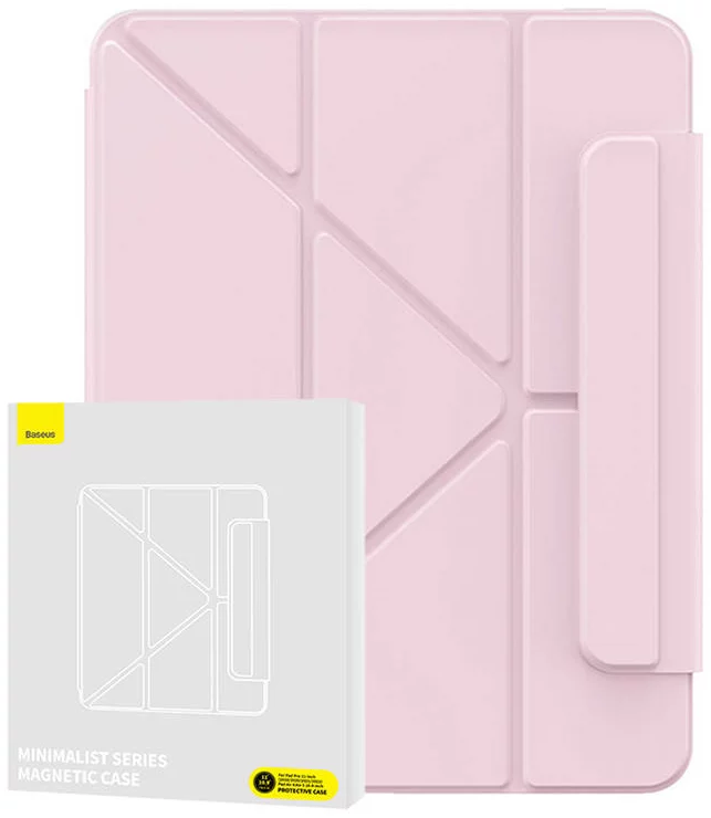 E-shop Púzdro Magnetic Case Baseus Minimalist for iPad Air4/Air5 10.9″/Pad Pro 11″ (baby pink)