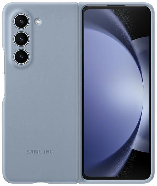 Levně Kryt Samsung EF-VF946PLEGWW Z Fold 5 F946 blue Eco-leather Case (EF-VF946PLEGWW)