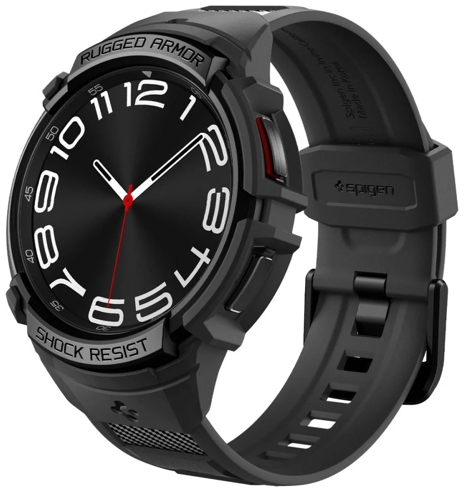 Púzdro Spigen Rugged Armor Pro Samsung Watch 6 Classic 43mm black ACS06492 (ACS06492)
