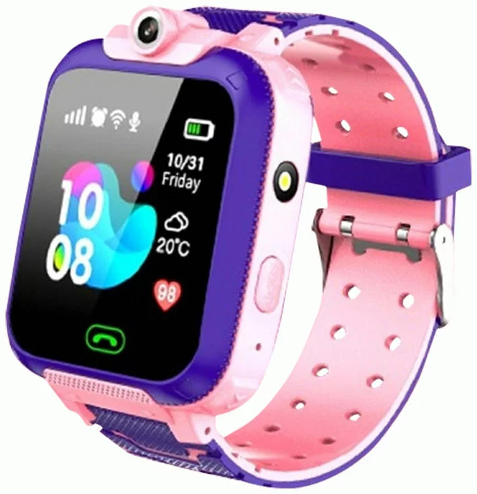 Levně Smart hodinky Smartwatch for kids XO H100 (pink)