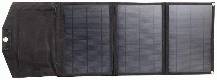 Levně Solární panel Foldable solar charger XO XRYG-280-3 21W 2xUSB (black)