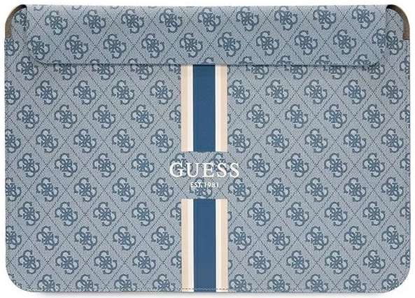 Púzdro Guess Sleeve GUCS16P4RPSB 16"  blue 4G Printed Stripes (GUCS16P4RPSB)