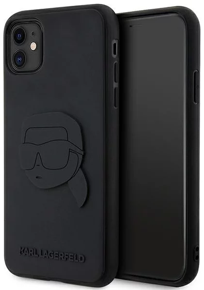 Karl Lagerfeld KLHCN613DRKNK iPhone 11 Xr black hardcase