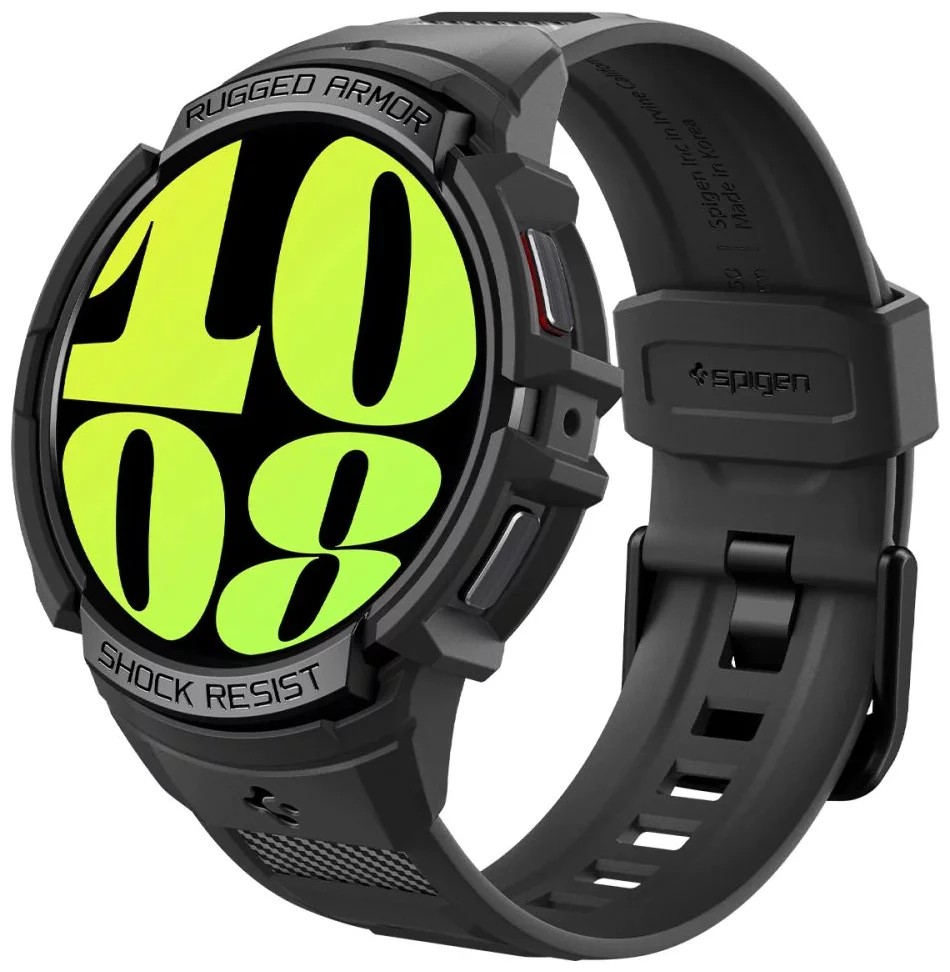Kryt Spigen Rugged Armor Pro Samsung Watch 6 44mm black ACS06496 (ACS06496)