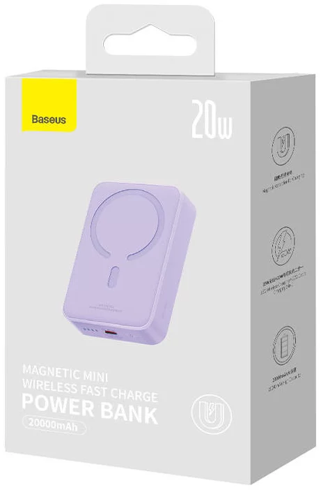 Baseus Magnetic Mini Portable Charger 20W 20000mAh