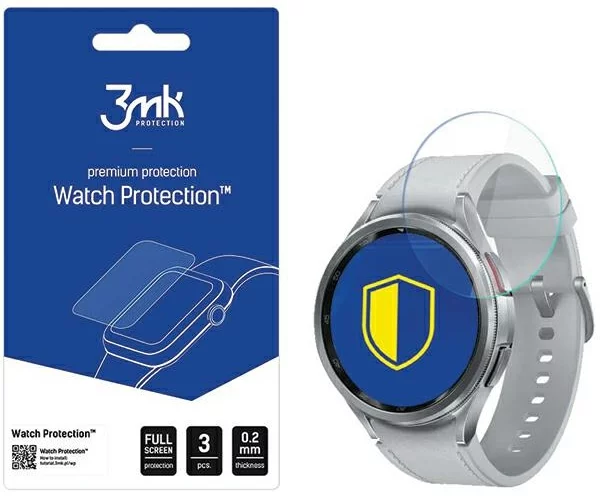 Ochranné sklo 3MK FlexibleGlass Watch Samsung Watch 6 Classic 47mm Hybrid Glass