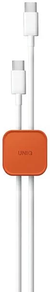 Držiak UNIQ Pod self-adhesive cable organizer set of 8 pcs orange (UNIQ-PODBUN-DEEPORG)
